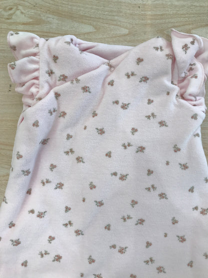 Sacco Nanna Petit Bateau rosa con fiorellini e rusche con zip TOG 3