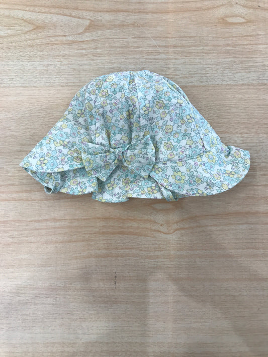 Cappello Paz Rodriguez in cotone con visiera con laccio con fiocchetto sul retro fantasia a fiori