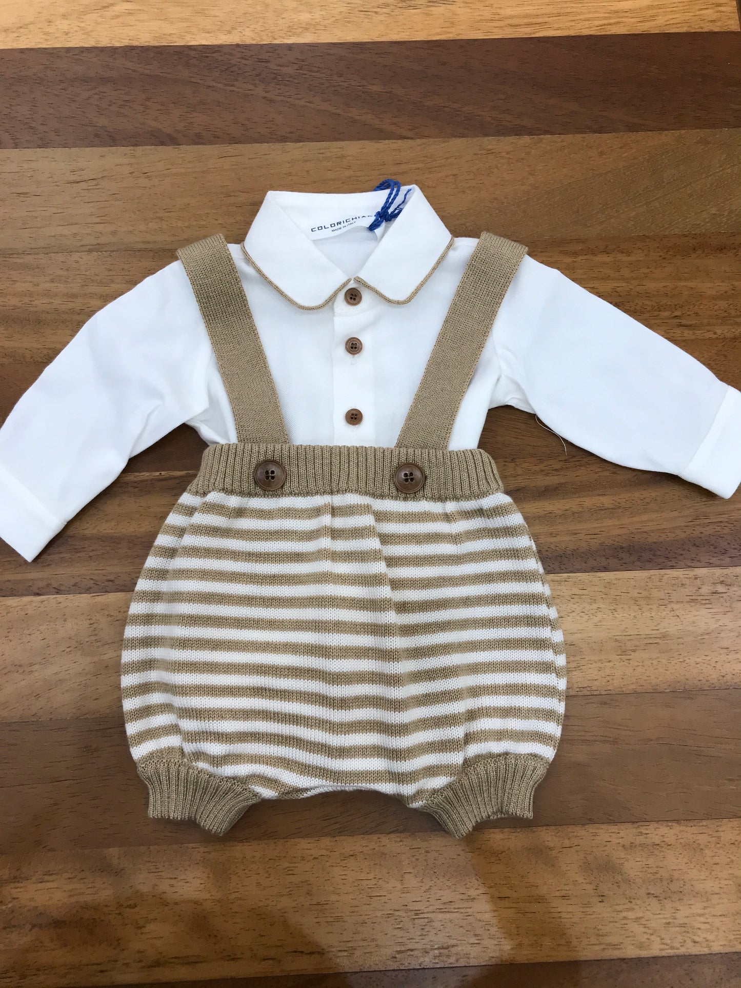 Salopette colori chiari