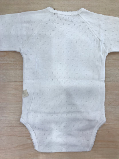 Body Baby Gi in cotone manica lunga traforato antipanico
