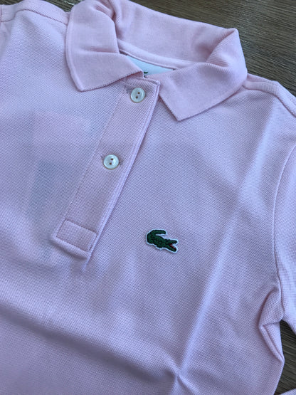 Polo Lacoste manica lunga con polsini e bottoncini
