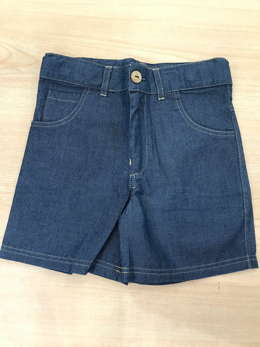 Pantalone Coccodè in cotone effetto jeans con tasche sul davanti