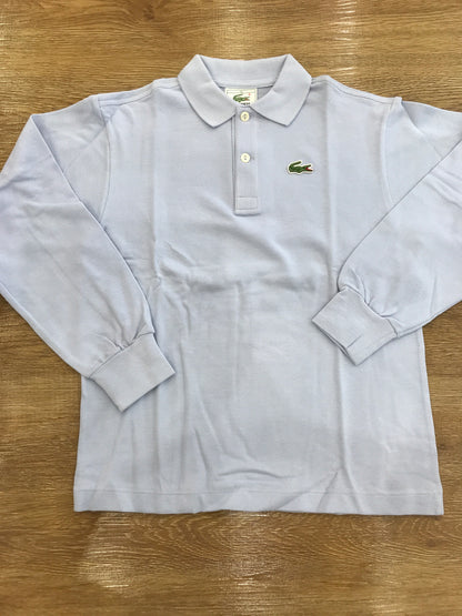 Polo Lacoste manica lunga con polsini e bottoncini