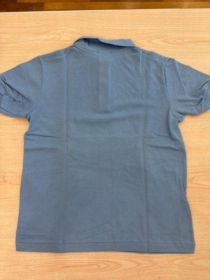 Polo Lacoste in cotone mezza manica con bottoncini e logo ricamato lateralmente unisex