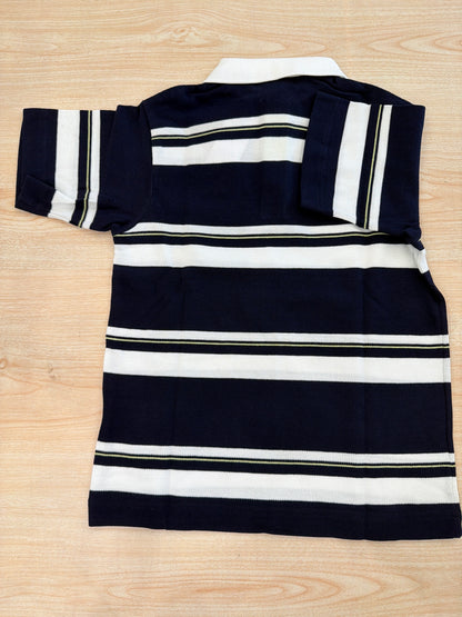 Polo Lacoste in cotone mezza manica con bottoncini e logo ricamato lateralmente unisex