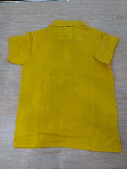 Polo Lacoste in cotone mezza manica con bottoncini e logo ricamato lateralmente unisex