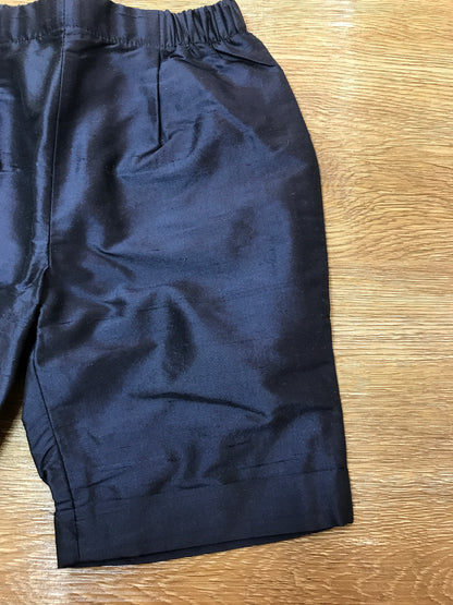 Pantalone Colibrì blu scuro con elastico in vita