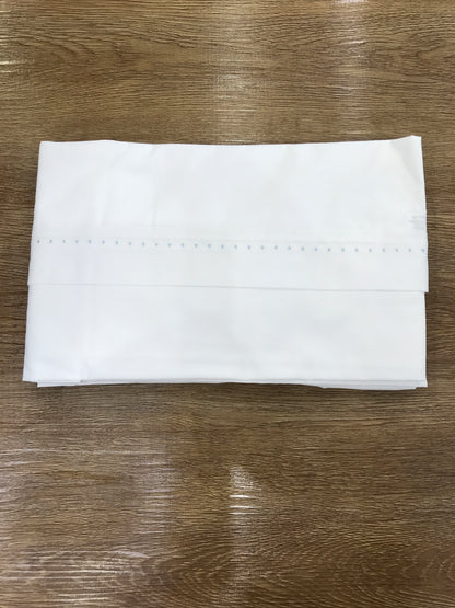 Lenzuola Baby Gi in cotone da lettino con pois celesti