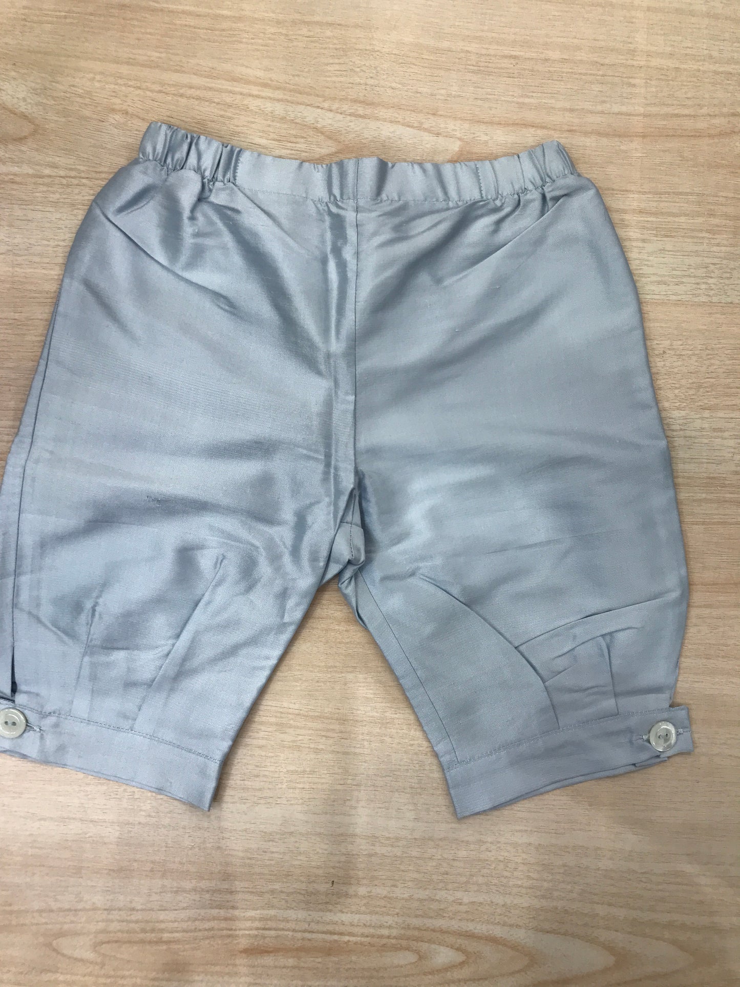 Pantalone Colibrì alla zuava celeste con elastico