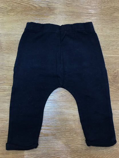 Pantalone Coccodè in blu scuro con tasca sul centro davanti elastico in vita