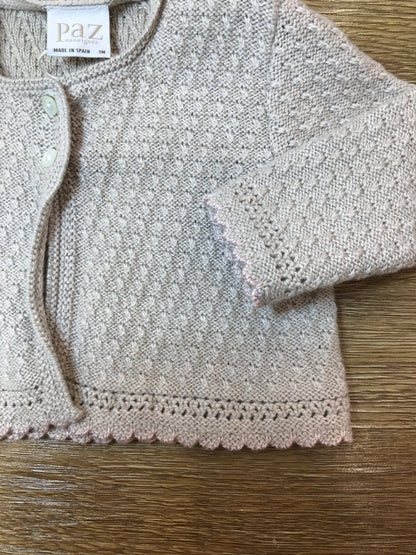 Cardigan Paz Rodriguez in lana con piccoli bottoncini