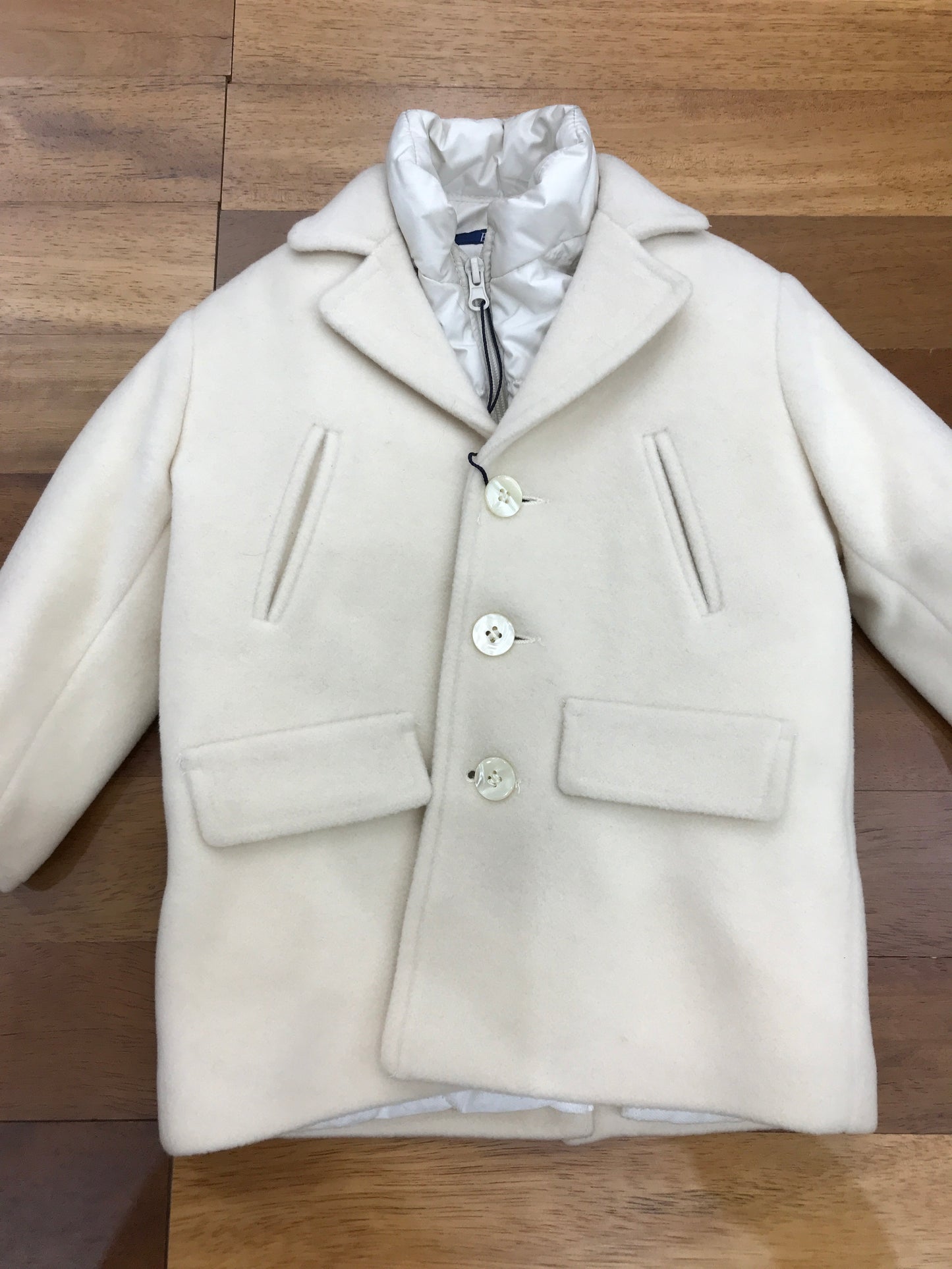 Cappotto bimbi blu