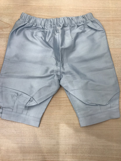 Pantalone Colibrì alla zuava celeste con elastico