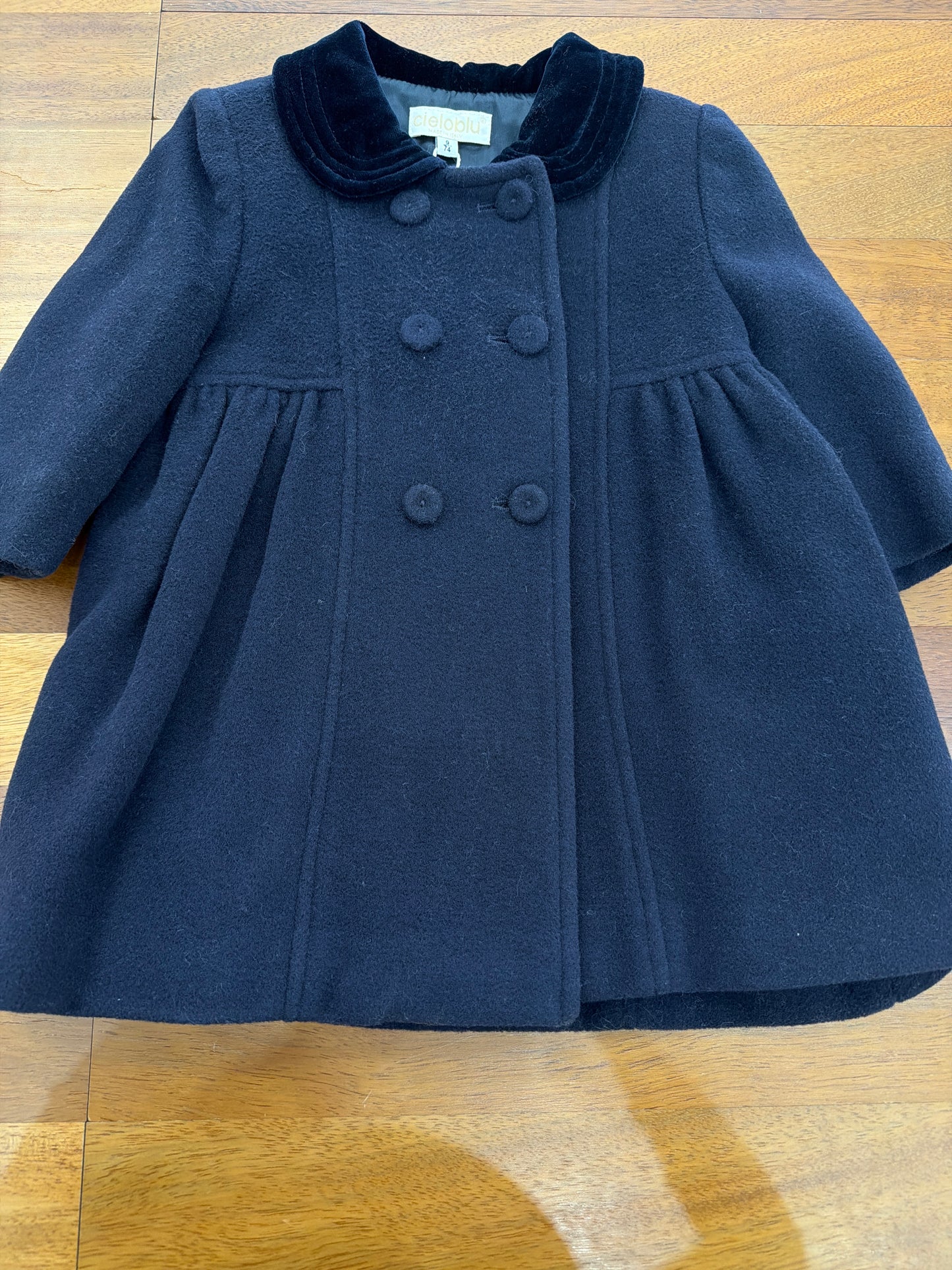 Cappotto cielo blu