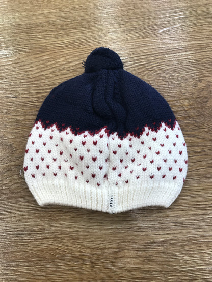 Cappello Paz Rodriguez in lana con pon pon e piccoli ricami