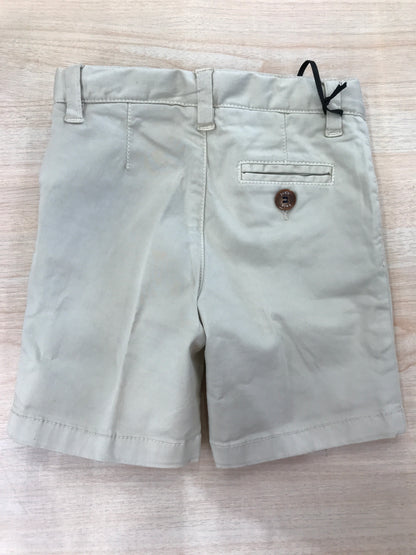 Pantalone John Twig beige corto con tasche sul davanti