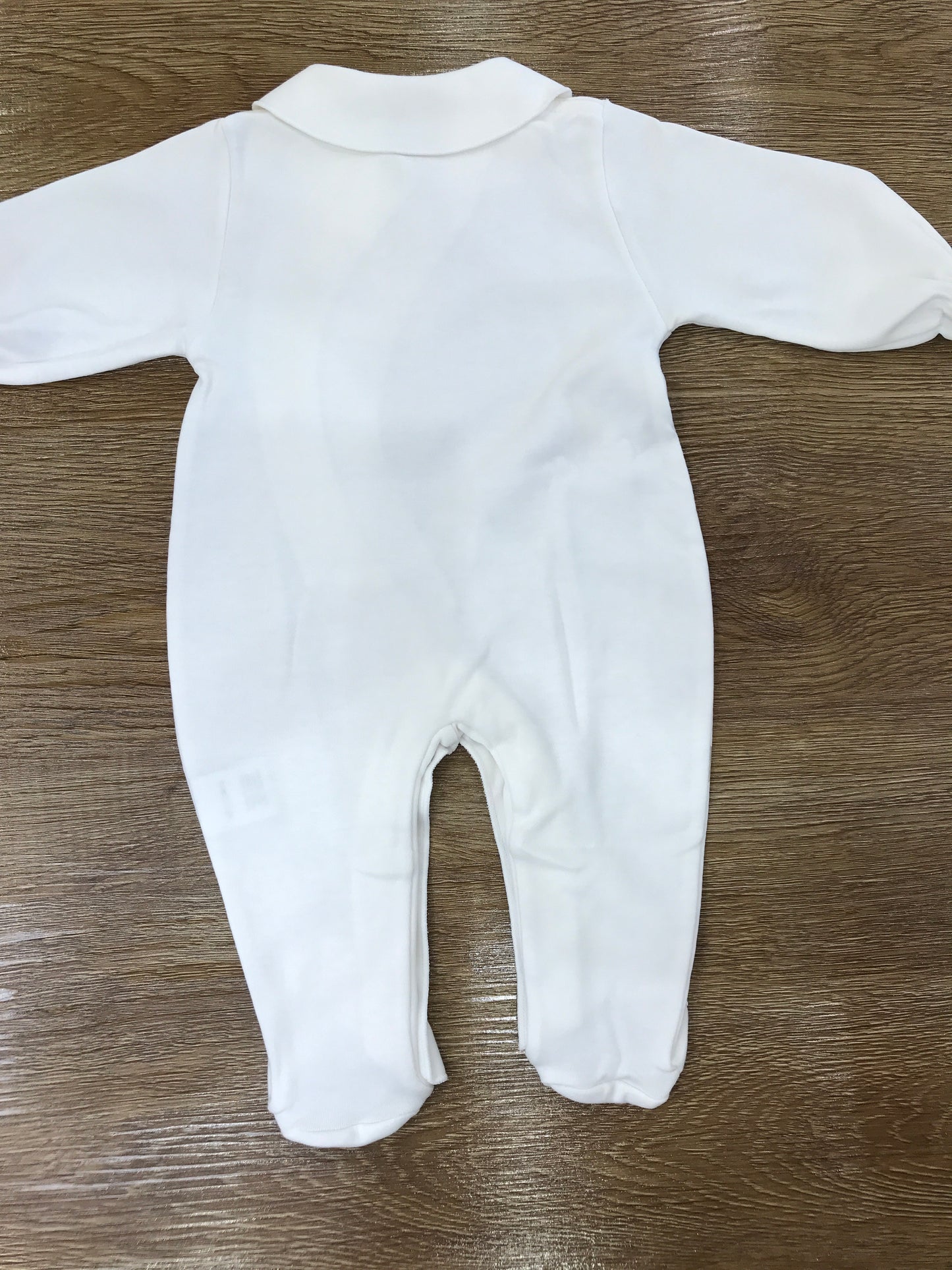 Coordinato Sofija in caldo cotone panna con fiori