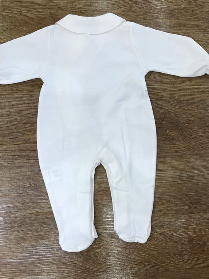 Coordinato Sofija in caldo cotone panna con fiori