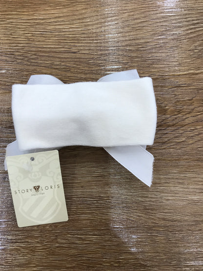 Fascia Story Loris in caldo cotone con fiocco in tulle rifinito in velluto