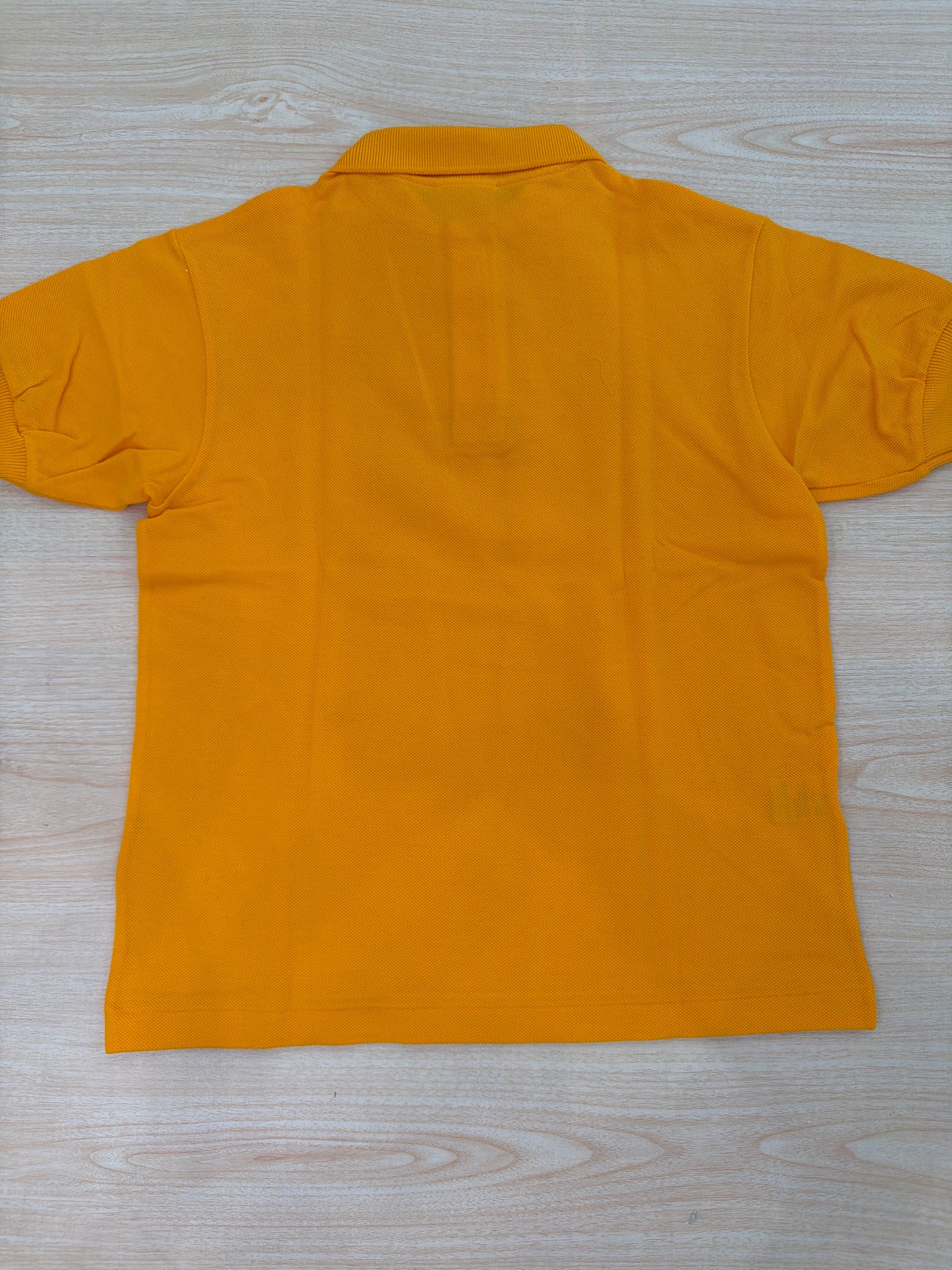 Polo Lacoste in cotone mezza manica con bottoncini e logo ricamato lateralmente unisex