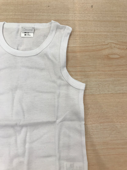 Body Coccodè in cotone spalla larga bianco