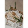 Mussole Meyco set da 6 pezzi in garza dal tono beige